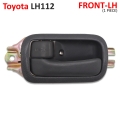 มือเปิดใน มือจับใน มือดึงในประตูหน้า ข้างซ้าย 1 ชิ้น สีเทา สำหรับ Toyota Hiace LH112 YH112 ปี 1989-2004